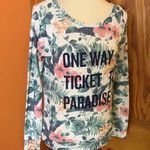 SO  super soft floral graphic sweat shirt Photo 6