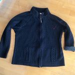 Croft & Barrow HOST PICK! Quilted Zip Jacket, Stripe Lining, Black, White, Size PL Photo 13