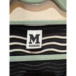 M Missoni Knit Mini Dress Wave Pattern Sleeveless Black Blue White Sz 46 (10) Photo 5