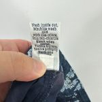 Croft & Barrow  Skort 16 Blue Floral Stretch Denim Modest Y2K Retro Cottagecore Photo 2