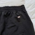 FIGS Women's Black Zamora™ High Waisted - Petite Jogger Scrub Pants Photo 2