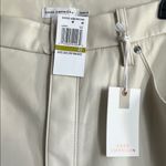 Good American Better Than Leather Mid Rise Cropped Mini Bootcut Jeans, Size 22 Photo 5