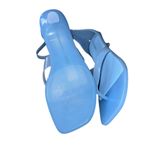 Jeffrey Campbell NEW   Gummy Ankle Strap Sandal (Women) 9M, BLUE Photo 8