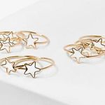 Forever 21 Stackable Star Cutout Ring Set Photo 0