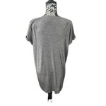 Vince  Womens top short sleeve gray rayon small dressy Photo 2