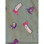 Vintage Backroad Blues Western Cowboy Boot Button Up Shirt Green Plus Size 20W Photo 5