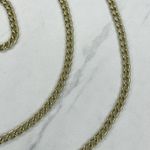 Gold Tone Skinny Chain Link Handbag Strap Replacement Crossbody ✨ Photo 3