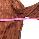 Scotch & Soda Maison Scotch Starwatcher Dress XL Orange Paisley Mini Long Sleeve Photo 8