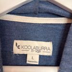 UGG Koolabura by  blue hooded poncho hooded pullover topper L Photo 5