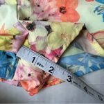 Gianni Bini floral Erynn Romper foam bouquet v neck waist tie size large Photo 15