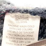 Eastside Westside Women's Wool Blend Marled Open Cable Knit Draped Sweater Vest Gray Photo 3