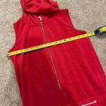 Juicy Couture Juicy by  Rugby Zip‎ Up Hooded Terry Romper Photo 6