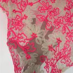 Anthropologie  Meadow Rue Lace Sheer Floral Top Photo 5