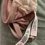 Victoria's Secret  Powder Blush Satin Mesh Sexy Strappy Long Line Bralette Bra Photo 4
