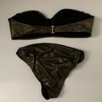 Zac Posen for Target Metallic Gold Bikini Set - Top Size XL / Bottom Size M Photo 12