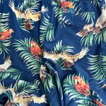 Caribbean Swimwear Men’s Tropical Parrot Print Swim Trunks Blue Size XL Photo 2