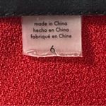 Karl Lagerfeld Karl Lagerfield Paris Red 3/4 Sleeves Mid Length Sz4 Photo 3