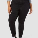 Levi's New Denizen From Levi’s Women's Black Mid Rise Skinny Jeans- Size 18L Photo 0