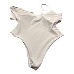 SheIn White Swimsuit Tie Front Size L Photo 1