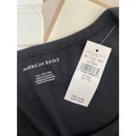 Aerie NWT Tan Ribbed Cropped Tank & American Eagle Black Ribbed Tee Bundle XXL Photo 8