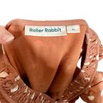 Roller Rabbit Polka Dot Ondine Tiered Ruffle Dress in Clay Color Photo 11