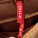Spanx  On the Go Slim Straight Ankle Pant/Legging, Camel, Suede, Size SP Photo 3