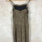 CeCe  Chiffon Leopard Wide Leg Jumpsuit NWT Size 0 Photo 8