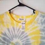 Double Zero Tie Dye Short Sleeve Tee / Yellow Photo 2