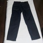 Massimo Dutti  High-Waist Straight Leg Cropped Confort Jeans Dark Blue Size 4 Photo 2