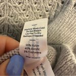 Marine layer  Olivia Sweater Crewneck Relaxed Fit Light Grey Heather Size Small Photo 5