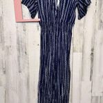 Derek Heart  stripped jumpsuit Photo 0