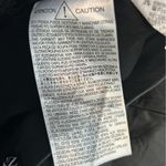 ZARA Black Vegan Leather Skinny Pants w/ Zippers Size Large | Cropped Rocker Photo 12