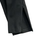 Talbots Ponte Knit Pants Women 3XL Black Ankle Zip Stretch Classic Preppy Casual Photo 3