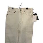 RE/DONE 80s Slim Straight White Denim Jeans Womens 25 Cotton retro vintage Photo 6