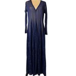 We are HAH Mama C Navy Lace Panel‎ Dress Blue Photo 5