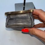 American Vintage Vintage Eel Skin Makeup Case with Mirror and Kisslock Photo 11