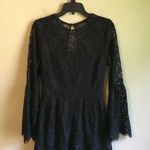 Lost + Wander  small black laced romper Photo 2