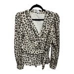 Bailey44 Revolve Bailey 44 Marguerite Mini Leopard Top in Creme Fraiche Multi Size 6 Photo 1