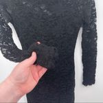 Jump Black Lace Body Con Dress Size Small Photo 3