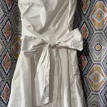 Banana Republic White One-Shoulder Dress Photo 9