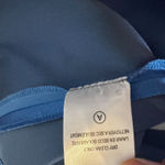 Sachin + Babi  Topanga Blue Silver Sequin Bodice Gown with Back Bow Size 6 Photo 9