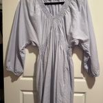 Amazon Blue Long Sleeve Shift Dress Photo 1