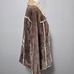 wilson's leather Maxima  Brown Suede Fur Lined Penny Lane Jacket Size Large Photo 5