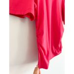 Madewell | NWT Side-Cinch Puff-Sleeve Tee in watermelon | Sz M Photo 5