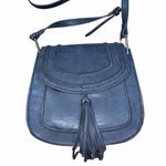 Franco Sarto grey boho tassel bag Photo 0