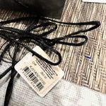 Calvin Klein NEW silver black N-lace necklace unique polished one of a kind Photo 3