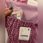 Anthropologie HUTCH BY  NWT Metallic Bow Mini Dress Photo 4