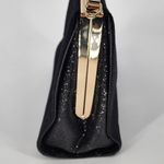 Ameri Mode Black Faux Fur & Glitter Convertible Purse Women’s One Size Photo 12