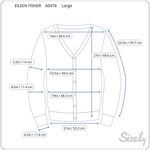 Eileen Fisher Womens Cardigan Beige Organic Linen Knit Long Sleeve Sweater Large Photo 11