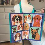 Marshalls Puppy Dog Large Plastic Carry Shoulder Tote Bag Photo 1